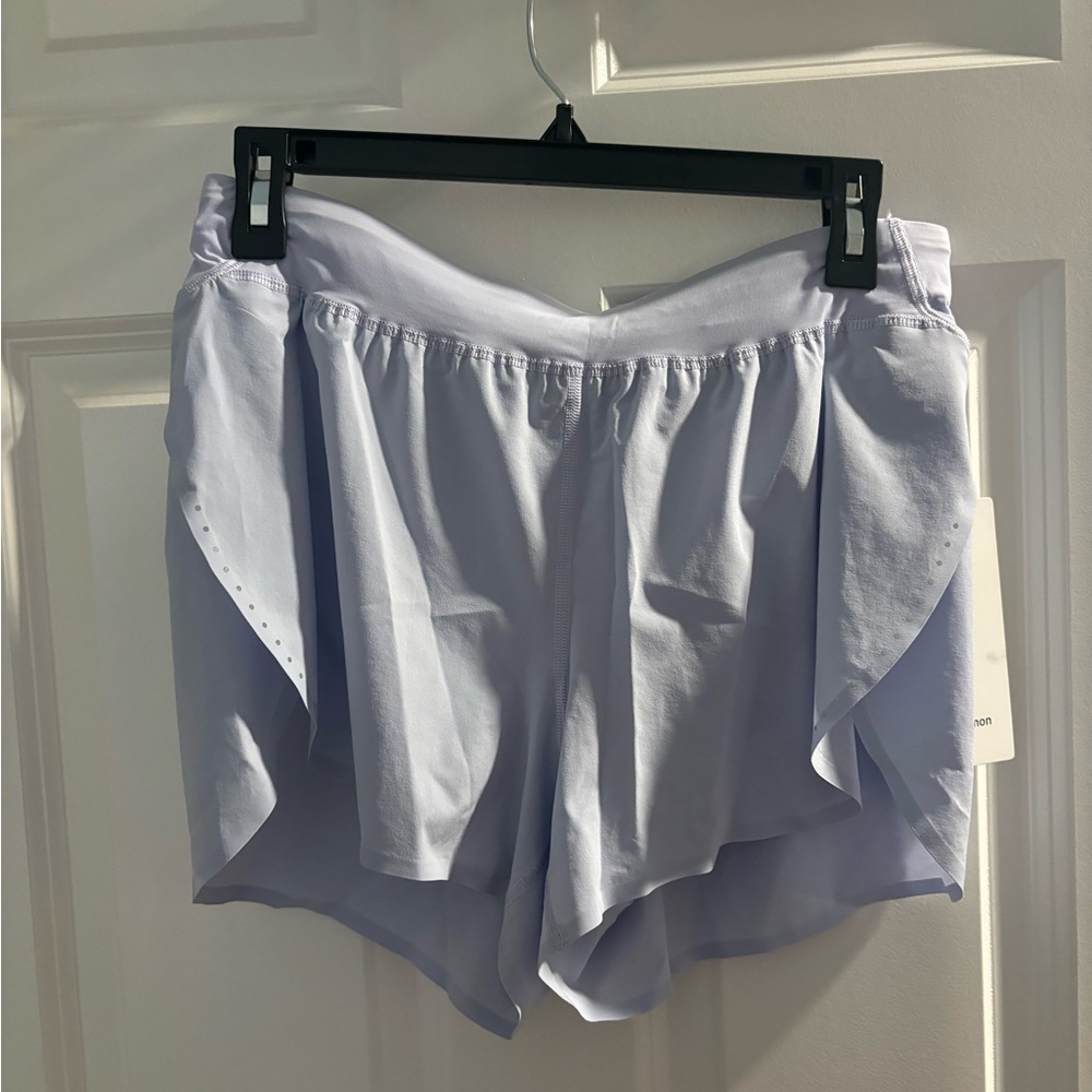 Lululemon Fast and Free High-Rise Split Shorts 3”
